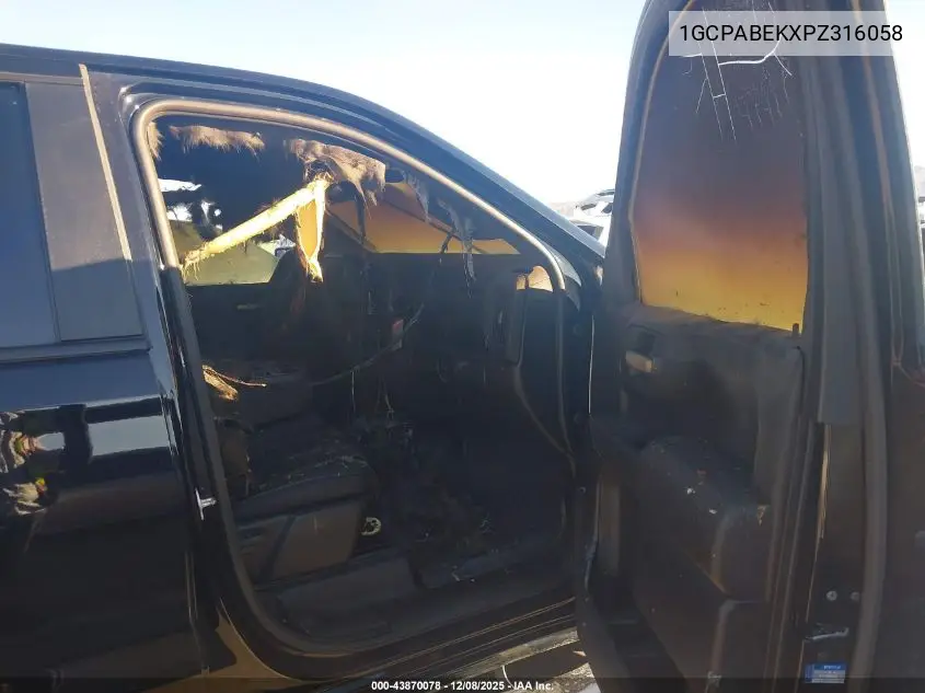 1GCPABEKXPZ316058 2023 Chevrolet Silverado 1500 2Wd Short Bed Custom