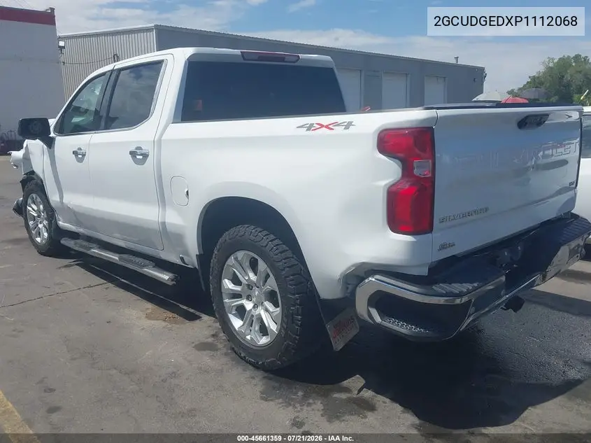 2023 Chevrolet Silverado 1500 4Wd Short Bed Ltz VIN: 2GCUDGEDXP1112068 Lot: 45661359