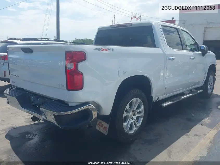 2023 Chevrolet Silverado 1500 4Wd Short Bed Ltz VIN: 2GCUDGEDXP1112068 Lot: 45661359