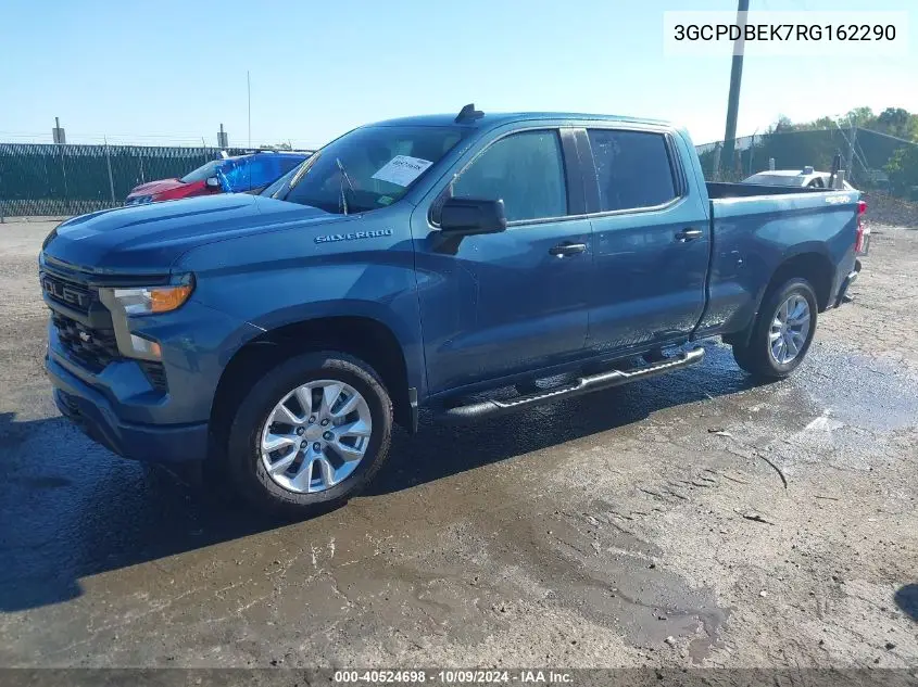 3GCPDBEK7RG162290 2024 Chevrolet Silverado 1500 4Wd Standard Bed Custom
