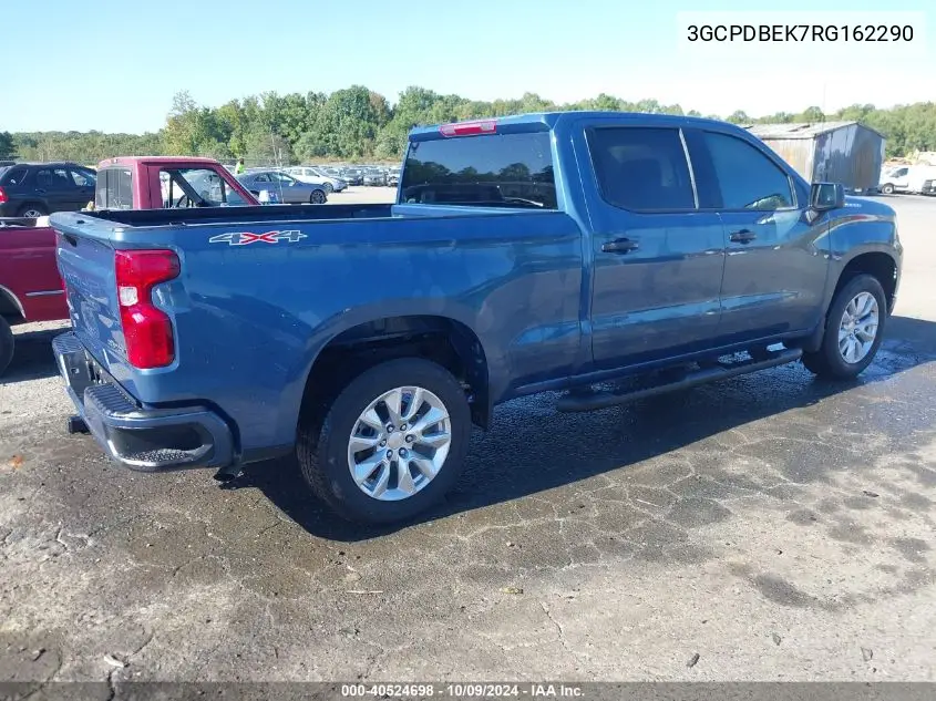 3GCPDBEK7RG162290 2024 Chevrolet Silverado 1500 4Wd Standard Bed Custom
