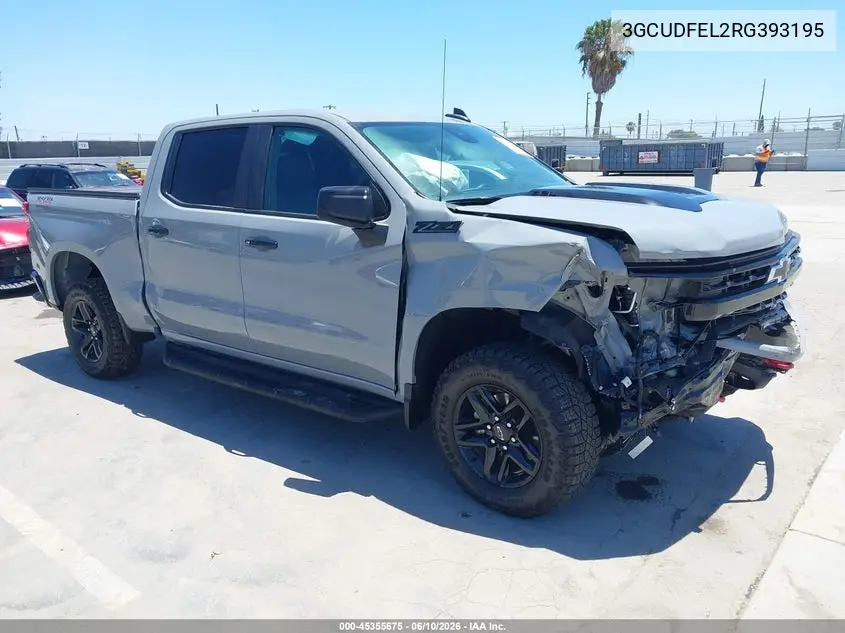 2024 Chevrolet Silverado 1500 4Wd Short Bed Lt Trail Boss VIN: 3GCUDFEL2RG393195 Lot: 45355675