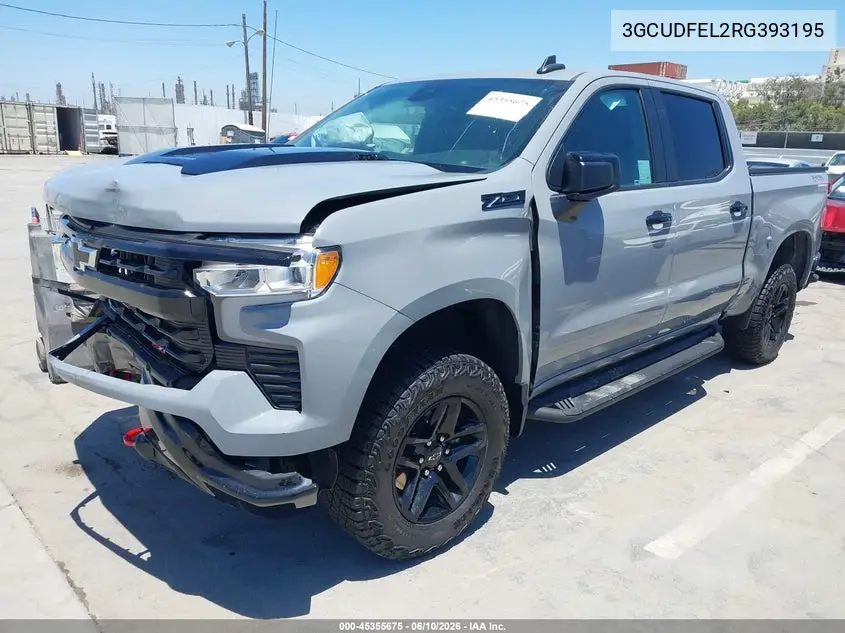 2024 Chevrolet Silverado 1500 4Wd Short Bed Lt Trail Boss VIN: 3GCUDFEL2RG393195 Lot: 45355675