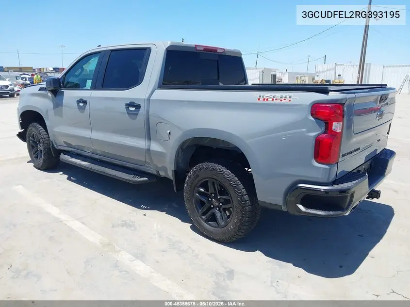 2024 Chevrolet Silverado 1500 4Wd Short Bed Lt Trail Boss VIN: 3GCUDFEL2RG393195 Lot: 45355675