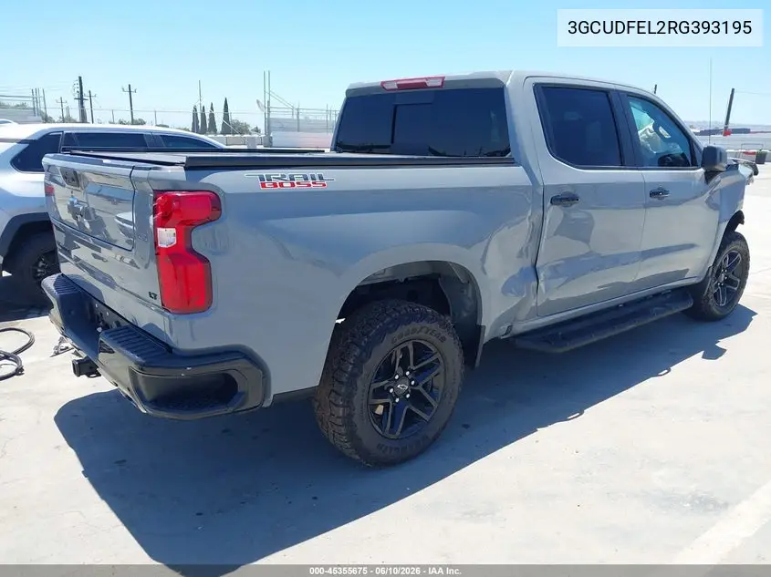 2024 Chevrolet Silverado 1500 4Wd Short Bed Lt Trail Boss VIN: 3GCUDFEL2RG393195 Lot: 45355675