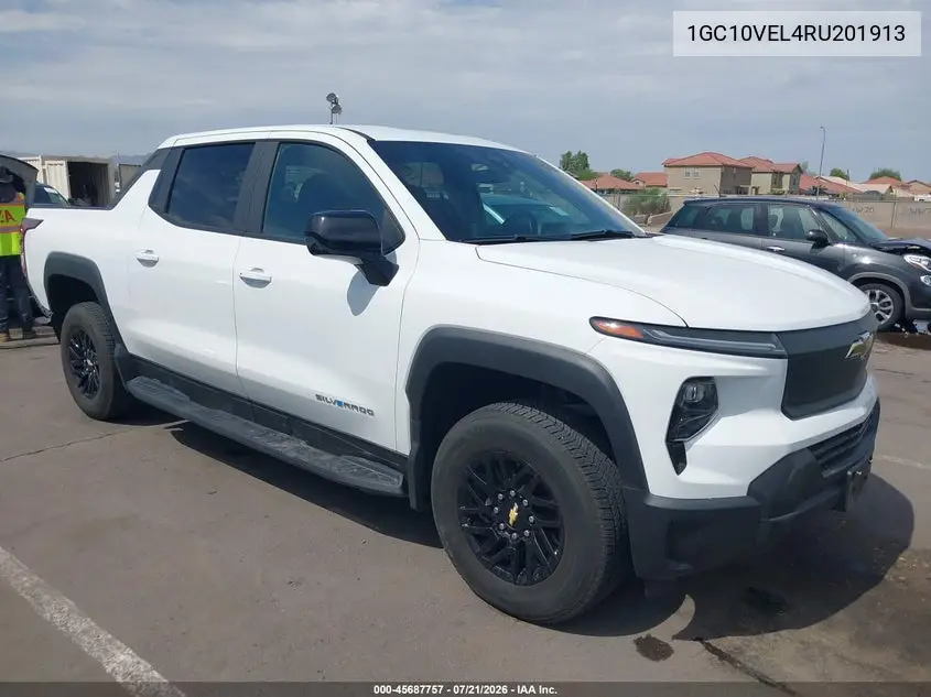 2024 Chevrolet Silverado Ev Work Truck VIN: 1GC10VEL4RU201913 Lot: 45687757