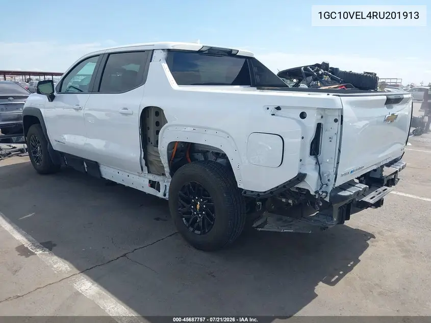 2024 Chevrolet Silverado Ev Work Truck VIN: 1GC10VEL4RU201913 Lot: 45687757