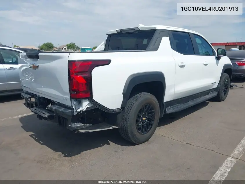 2024 Chevrolet Silverado Ev Work Truck VIN: 1GC10VEL4RU201913 Lot: 45687757