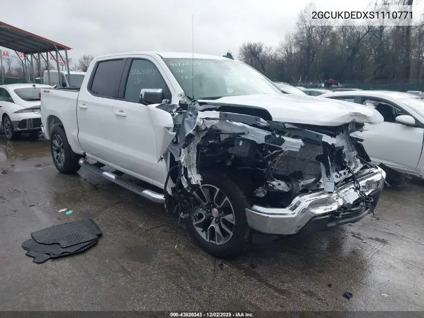 2GCUKDEDXS1110771 2025 Chevrolet Silverado 1500 4Wd Standard Bed Lt