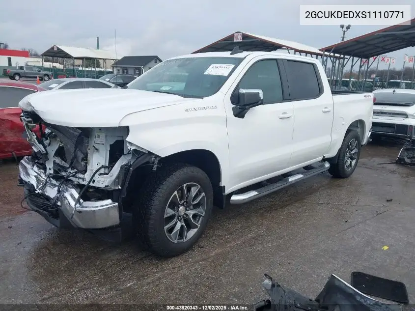 2GCUKDEDXS1110771 2025 Chevrolet Silverado 1500 4Wd Standard Bed Lt