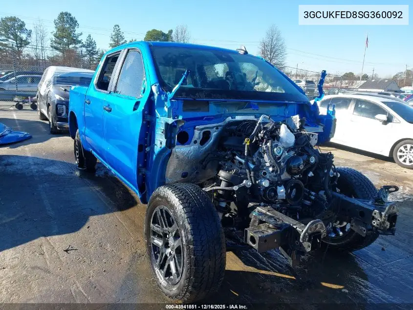 3GCUKFED8SG360092 2025 Chevrolet Silverado 1500