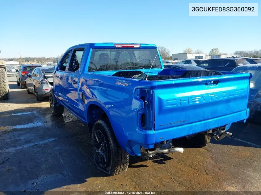 3GCUKFED8SG360092 2025 Chevrolet Silverado 1500
