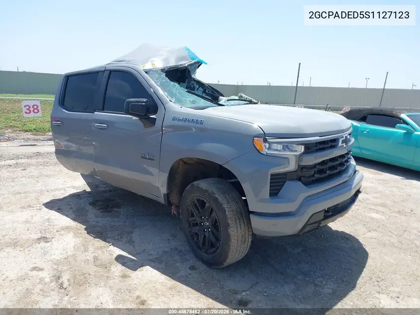 2025 Chevrolet Silverado 1500 2Wd Short Bed Rst VIN: 2GCPADED5S1127123 Lot: 45678462