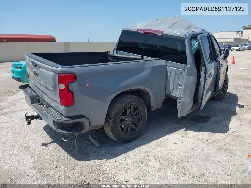 2025 Chevrolet Silverado 1500 2Wd Short Bed Rst VIN: 2GCPADED5S1127123 Lot: 45678462