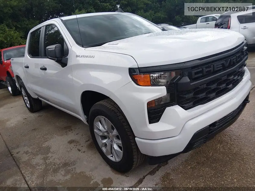 1GCPKBEKXTZ102887 2026 Chevrolet Silverado 1500 4Wd Short Bed Custom