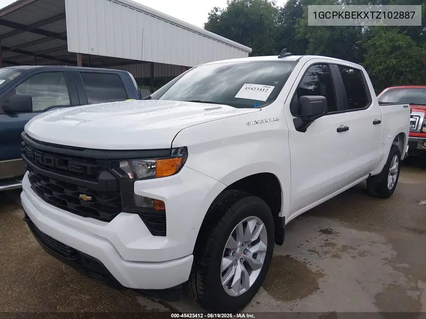 1GCPKBEKXTZ102887 2026 Chevrolet Silverado 1500 4Wd Short Bed Custom