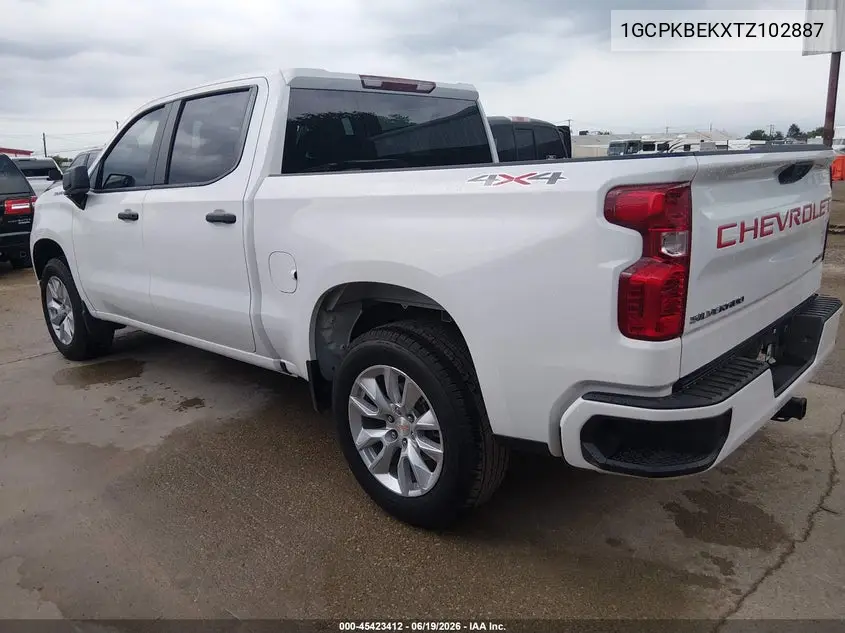 1GCPKBEKXTZ102887 2026 Chevrolet Silverado 1500 4Wd Short Bed Custom