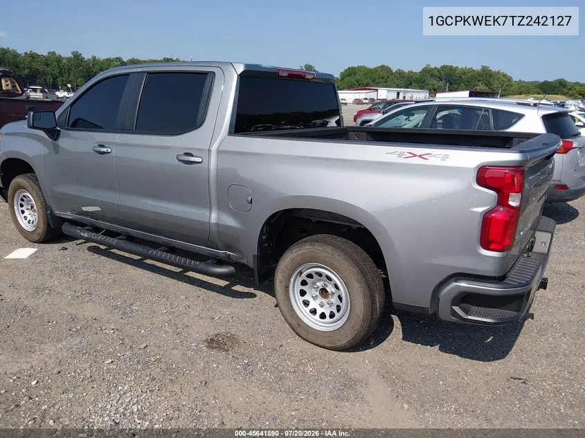 2026 Chevrolet Silverado 1500 4Wd Short Bed Rst VIN: 1GCPKWEK7TZ242127 Lot: 45641590