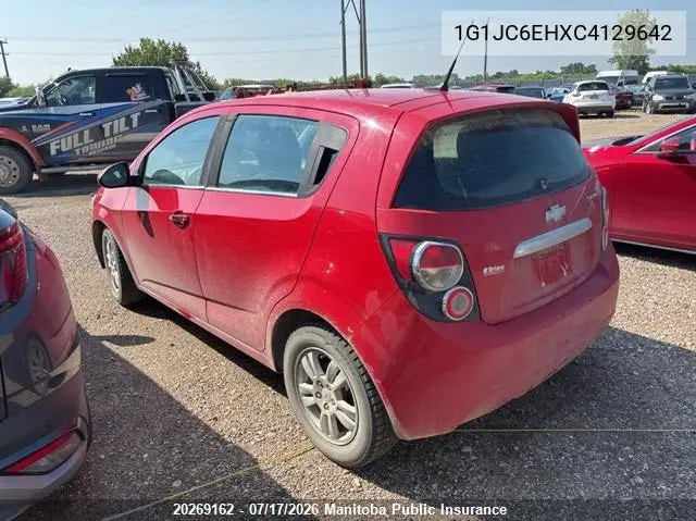 2012 Chevrolet Sonic Lt VIN: 1G1JC6EHXC4129642 Lot: 20269162