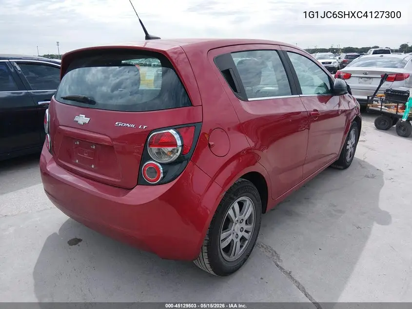 2012 Chevrolet Sonic 2Lt VIN: 1G1JC6SHXC4127300 Lot: 45129503