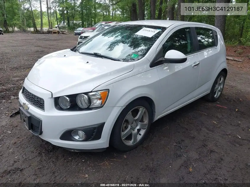 2012 Chevrolet Sonic 2Lz VIN: 1G1JE6SH3C4129187 Lot: 45168318