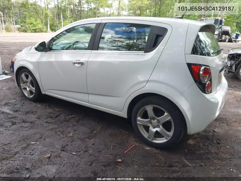 2012 Chevrolet Sonic 2Lz VIN: 1G1JE6SH3C4129187 Lot: 45168318