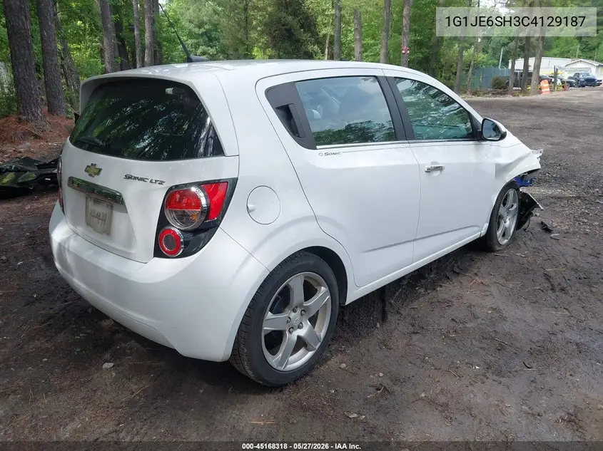 2012 Chevrolet Sonic 2Lz VIN: 1G1JE6SH3C4129187 Lot: 45168318
