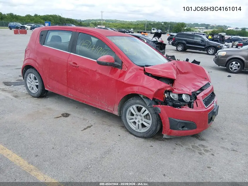 2012 Chevrolet Sonic 2Lt VIN: 1G1JC6SH3C4161014 Lot: 45241944