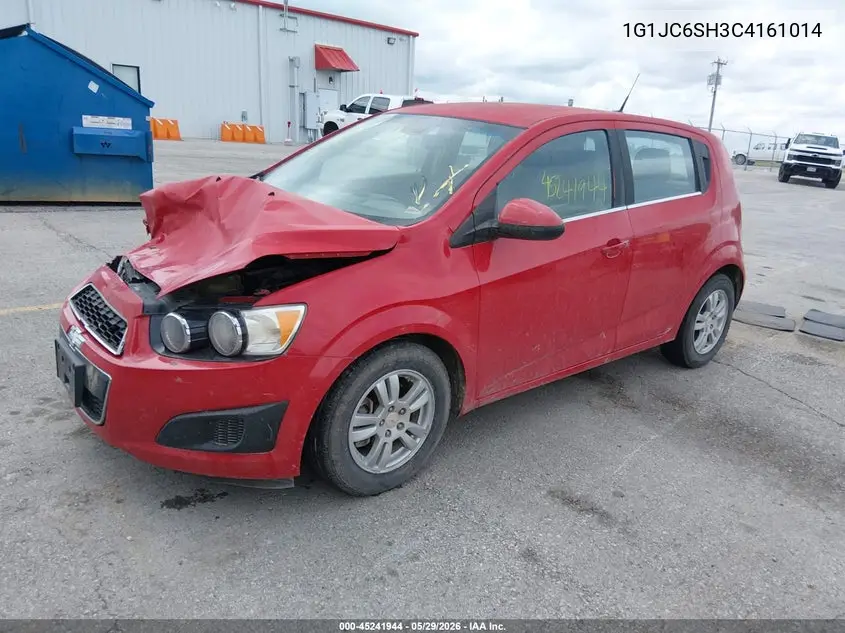 2012 Chevrolet Sonic 2Lt VIN: 1G1JC6SH3C4161014 Lot: 45241944