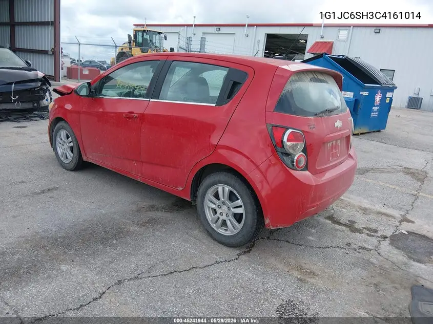 2012 Chevrolet Sonic 2Lt VIN: 1G1JC6SH3C4161014 Lot: 45241944