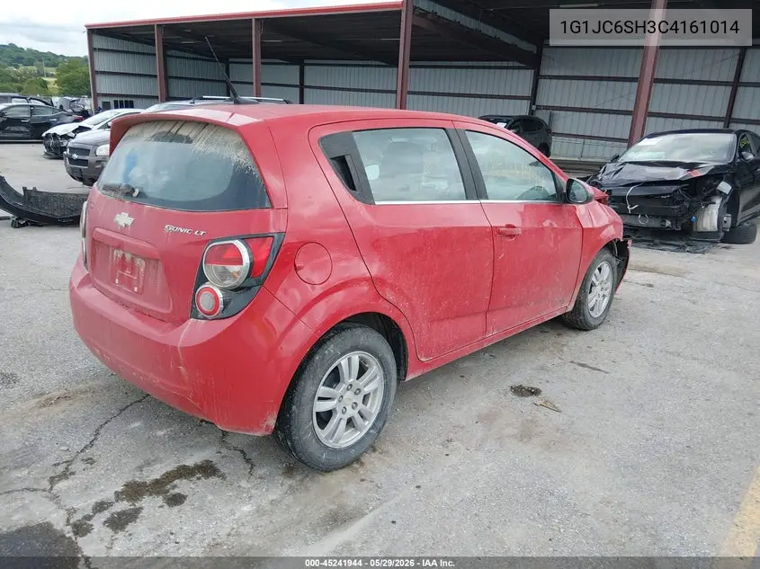 2012 Chevrolet Sonic 2Lt VIN: 1G1JC6SH3C4161014 Lot: 45241944