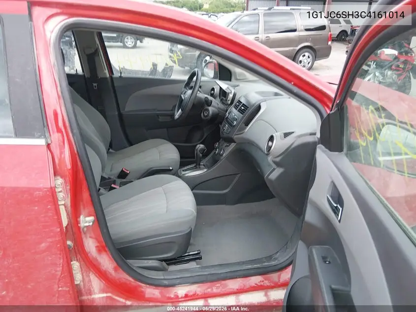 2012 Chevrolet Sonic 2Lt VIN: 1G1JC6SH3C4161014 Lot: 45241944