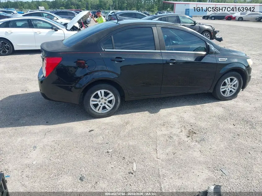 2012 Chevrolet Sonic 2Lt VIN: 1G1JC5SH7C4163942 Lot: 45273754