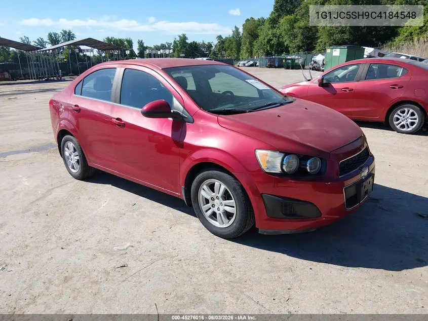 2012 Chevrolet Sonic 2Lt VIN: 1G1JC5SH9C4184548 Lot: 45276016