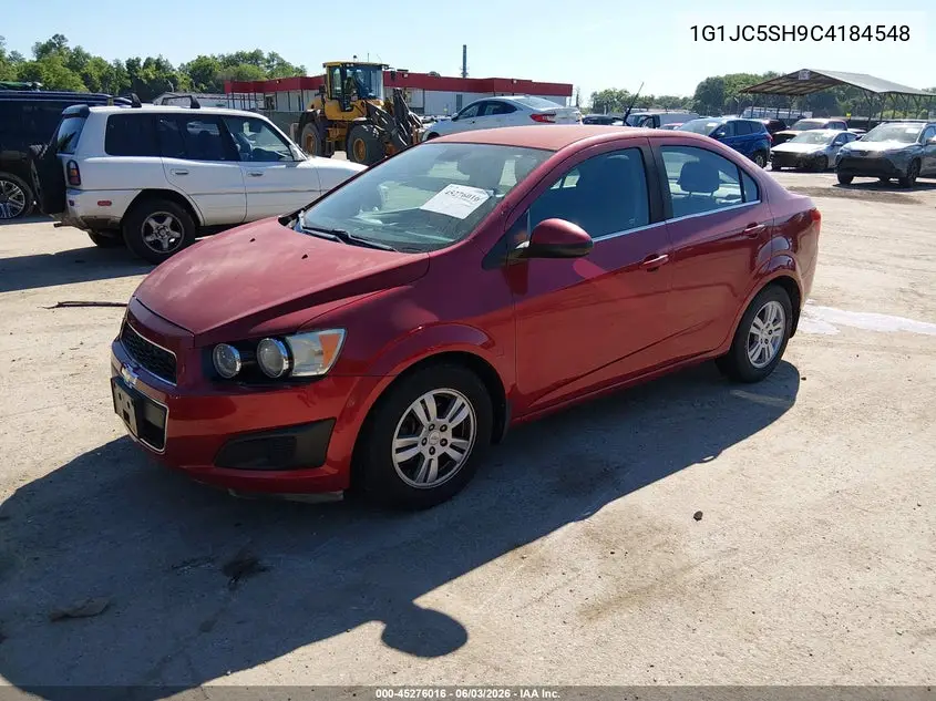 2012 Chevrolet Sonic 2Lt VIN: 1G1JC5SH9C4184548 Lot: 45276016