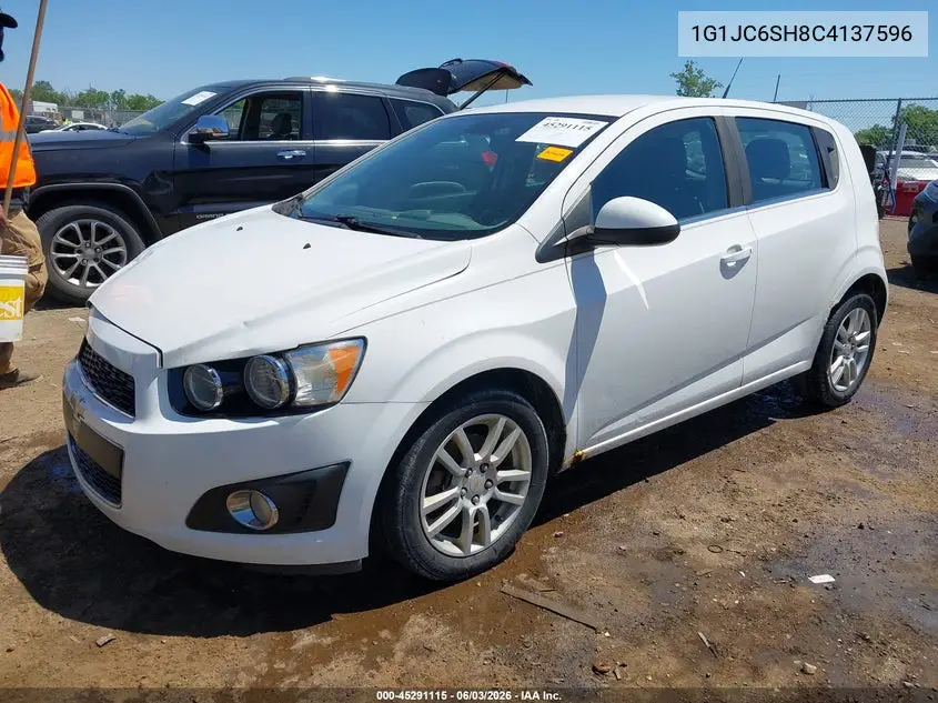 2012 Chevrolet Sonic 2Lt VIN: 1G1JC6SH8C4137596 Lot: 45291115
