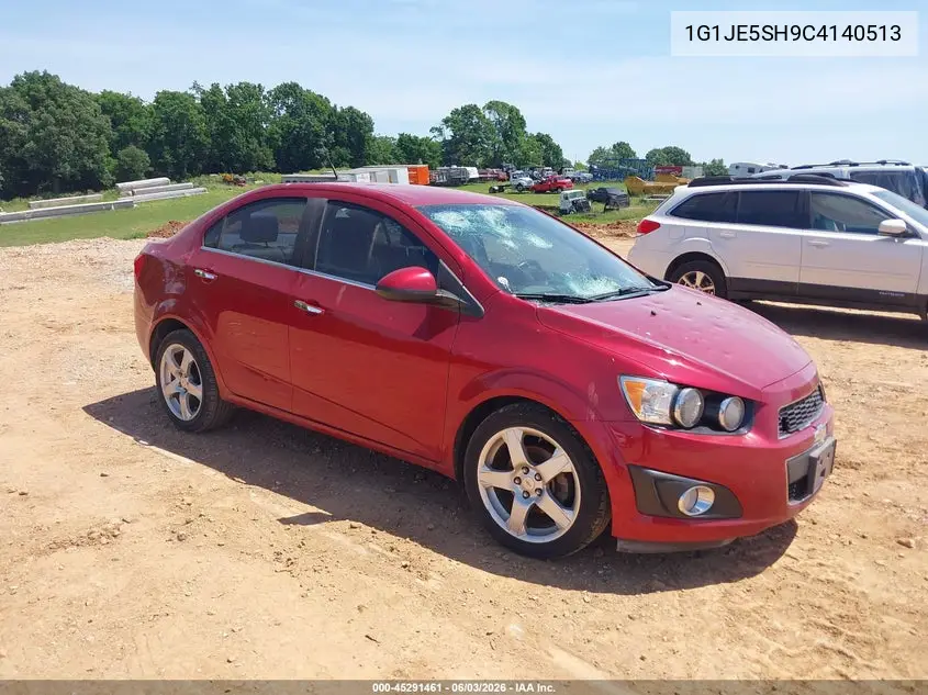 2012 Chevrolet Sonic 2Lz VIN: 1G1JE5SH9C4140513 Lot: 45291461