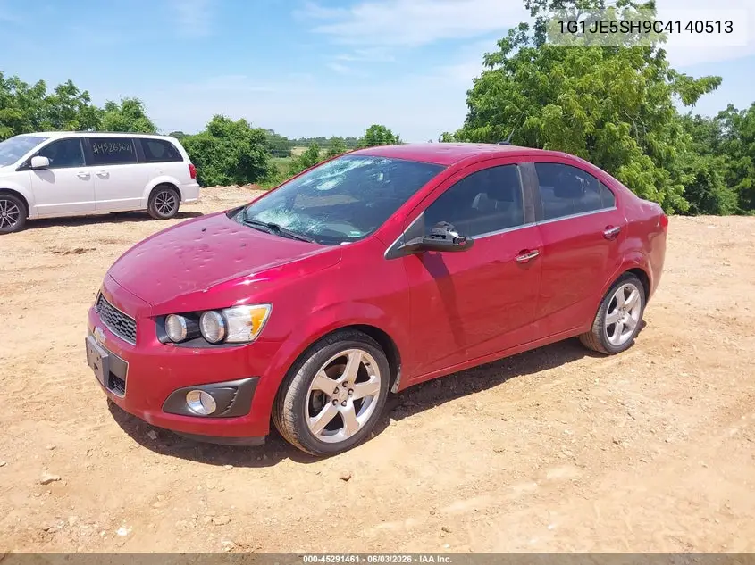 2012 Chevrolet Sonic 2Lz VIN: 1G1JE5SH9C4140513 Lot: 45291461