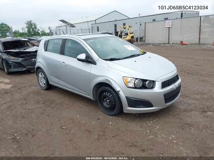 2012 Chevrolet Sonic 1Lt VIN: 1G1JD6SB5C4123034 Lot: 45330242