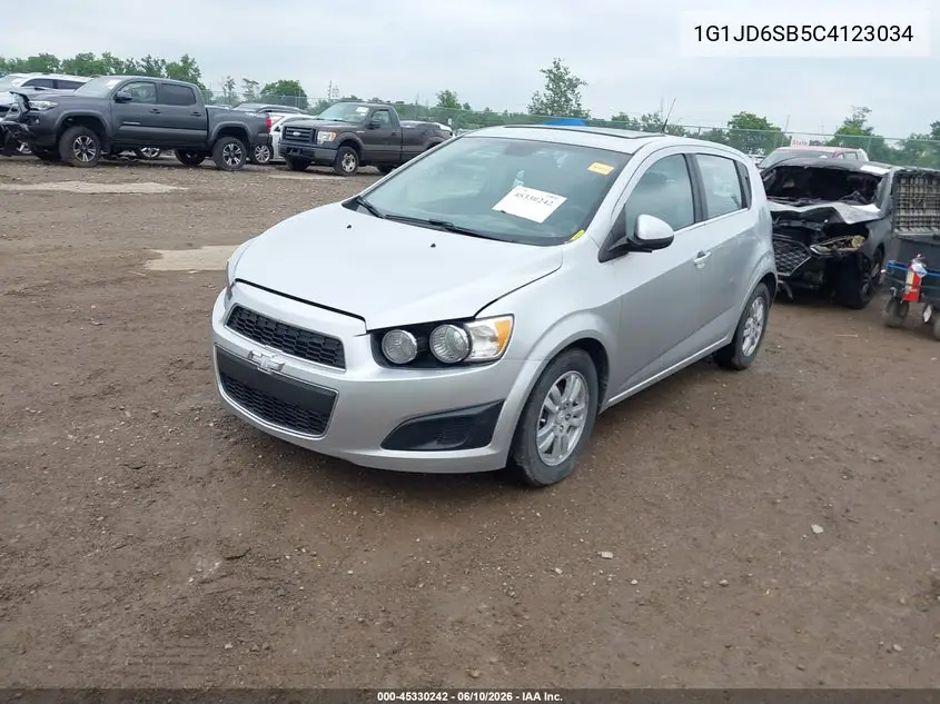 2012 Chevrolet Sonic 1Lt VIN: 1G1JD6SB5C4123034 Lot: 45330242