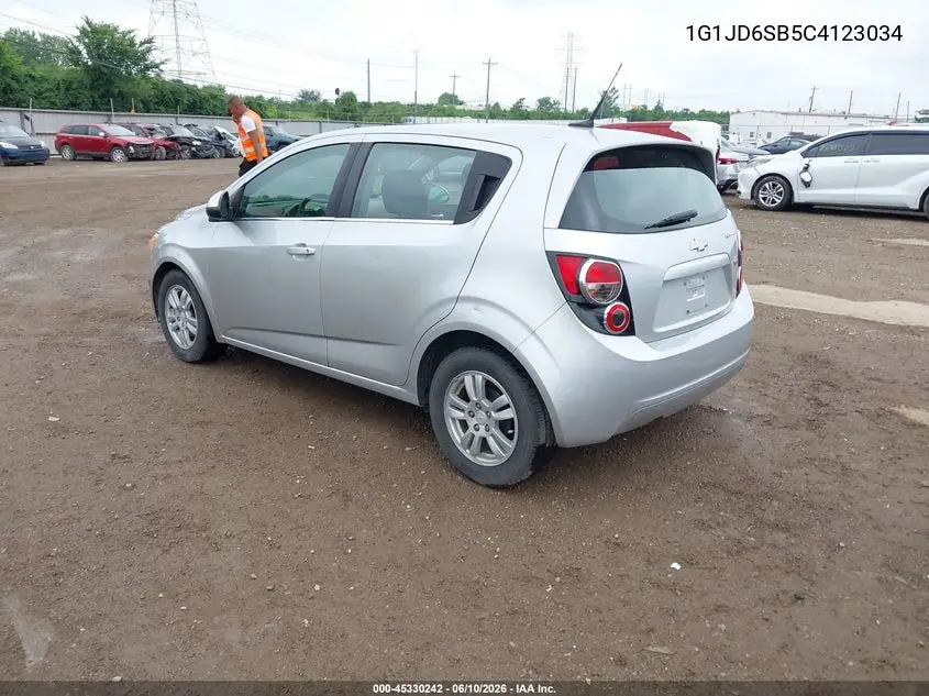 2012 Chevrolet Sonic 1Lt VIN: 1G1JD6SB5C4123034 Lot: 45330242