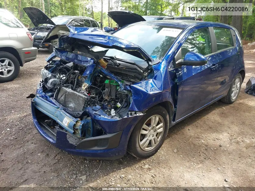 2012 Chevrolet Sonic 2Lt VIN: 1G1JC6SH6C4220086 Lot: 45607637