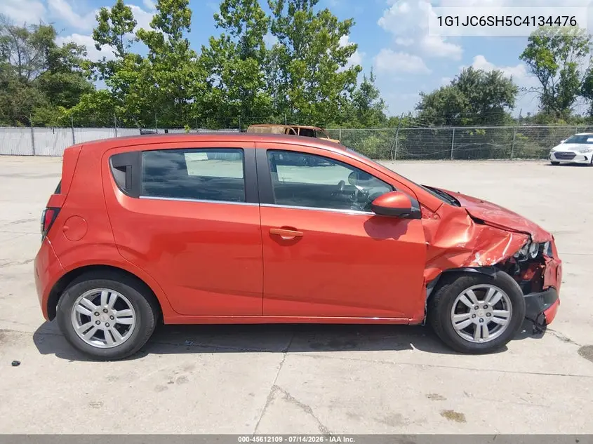 2012 Chevrolet Sonic 2Lt VIN: 1G1JC6SH5C4134476 Lot: 45612109