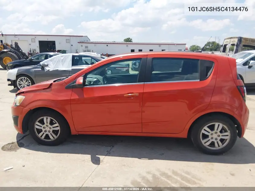 2012 Chevrolet Sonic 2Lt VIN: 1G1JC6SH5C4134476 Lot: 45612109