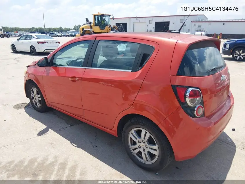 2012 Chevrolet Sonic 2Lt VIN: 1G1JC6SH5C4134476 Lot: 45612109