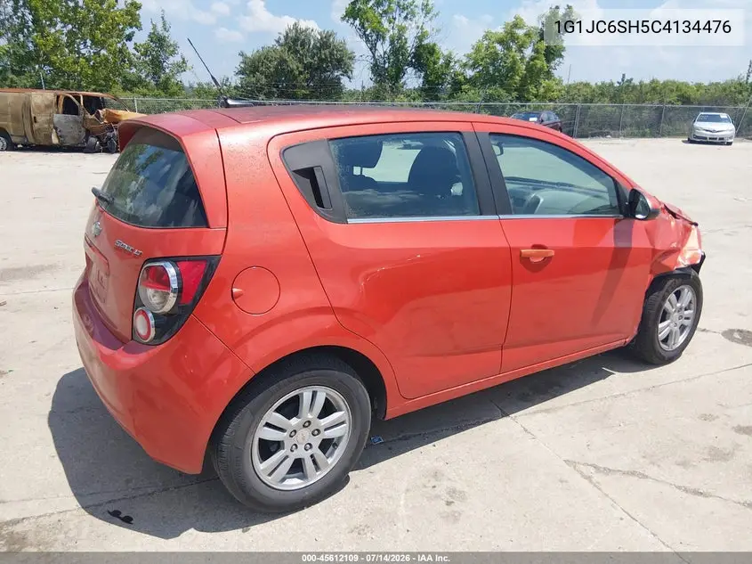 2012 Chevrolet Sonic 2Lt VIN: 1G1JC6SH5C4134476 Lot: 45612109