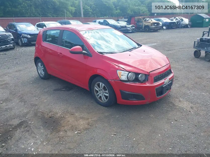 2012 Chevrolet Sonic 2Lt VIN: 1G1JC6SH8C4167309 Lot: 45617315