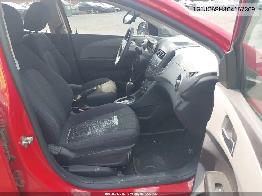 2012 Chevrolet Sonic 2Lt VIN: 1G1JC6SH8C4167309 Lot: 45617315