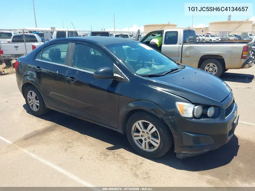 2012 Chevrolet Sonic 2Lt VIN: 1G1JC5SH6C4134657 Lot: 45636275