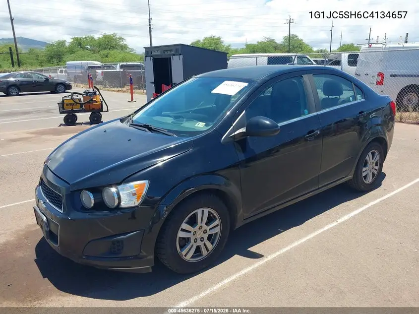 2012 Chevrolet Sonic 2Lt VIN: 1G1JC5SH6C4134657 Lot: 45636275
